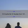 10 Cruella De Vil Quotes from 101 Dalmatians That Will Make You Love to Hate Her [Plus Tips on How to Channel Your Inner Villain]