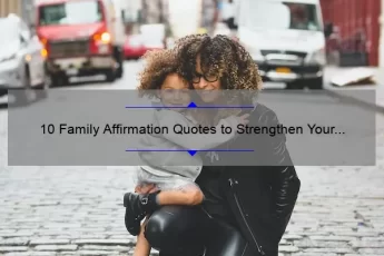 10 Family Affirmation Quotes to Strengthen Your Bond [Plus Tips on How to Use Them]