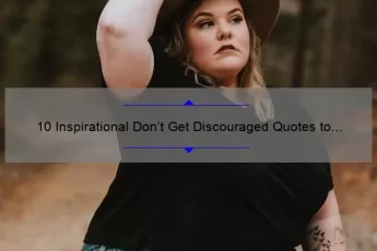 10 Inspirational Don’t Get Discouraged Quotes to Keep You Motivated [Plus Tips to Overcome Obstacles]