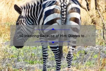 10 Inspiring Because of Him Quotes to Live By [For Motivation and Encouragement]