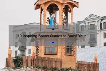 10 Inspiring Bosch Quotes to Boost Your Motivation [Plus Tips on How to Apply Them in Your Life]