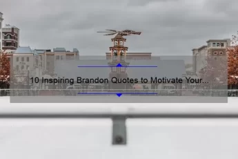 10 Inspiring Brandon Quotes to Motivate Your Day [Plus Tips on How to Apply Them]