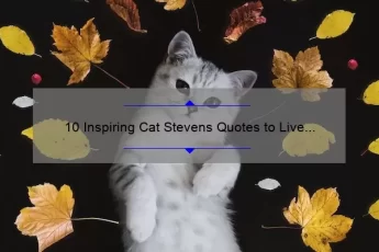 10 Inspiring Cat Stevens Quotes to Live By: How the Musician’s Words Can Transform Your Life [Plus Tips on Applying Them]