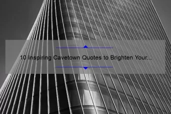 10 Inspiring Cavetown Quotes to Brighten Your Day [Plus Tips on How to Incorporate Them into Your Life]