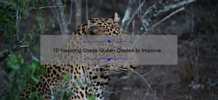 10 Inspiring Chess Queen Quotes to Improve Your Game [Plus Tips and Tricks]