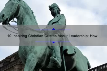 10 Inspiring Christian Quotes About Leadership: How to Lead with Faith and Purpose [Expert Advice]