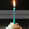 19th Birthday Quotes: Inspiring Words to Celebrate Your Special Day [Plus Tips for Planning the Perfect Party]