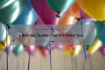 4 Birthday Quotes That Will Make Your Loved Ones Feel Extra Special [Plus Tips on How to Choose the Perfect One]