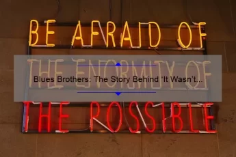 Blues Brothers: The Story Behind ‘It Wasn’t My Fault’ Quote [Solving the Mystery with Numbers and Useful Information]