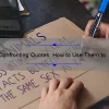 Confronting Quotes: How to Use Them to Overcome Obstacles and Achieve Success [Expert Tips and Inspiring Stories]