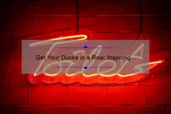 Get Your Ducks in a Row: Inspiring Quotes, Tips, and Stats to Help You Organize Your Life [For Busy Professionals]