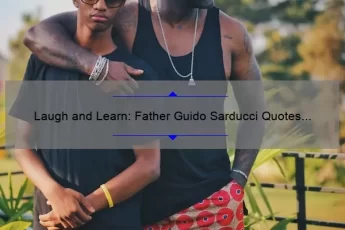 Laugh and Learn: Father Guido Sarducci Quotes That Will Solve Your Problems [With Stats and Stories]