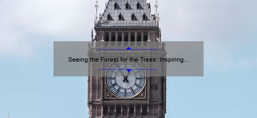 Seeing the Forest for the Trees: Inspiring Big Picture Quotes to Broaden Your Perspective