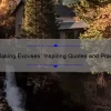 Stop Making Excuses: Inspiring Quotes and Practical Tips to Overcome Bad Behavior [Excuses for Bad Behavior Quotes]