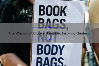 The Wisdom of Brooke Hampton: Inspiring Quotes to Live By