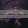 Unlocking the Dark Humor of Chucky Quotes to Tiffany: A Guide to Hilarious and Useful One-Liners [With Stats and Examples]