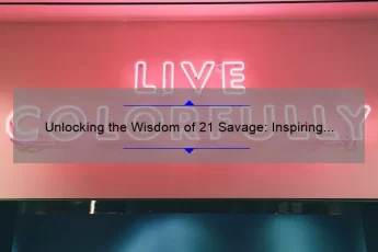 Unlocking the Wisdom of 21 Savage: Inspiring Quotes, Surprising Stats, and Practical Tips [Keyword: 21 Savage Quote]
