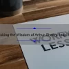 Unlocking the Wisdom of Arthur Shelby: Inspiring Quotes, Fascinating Stories, and Practical Tips [Keyword: Arthur Shelby Quotes]