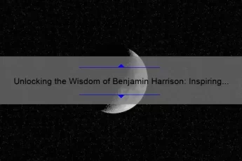 Unlocking the Wisdom of Benjamin Harrison: Inspiring Quotes, Fascinating Stories, and Practical Advice [Keyword: Benjamin Harrison Famous Quotes]