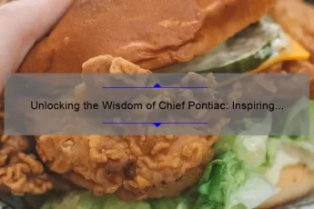 Unlocking the Wisdom of Chief Pontiac: Inspiring Quotes, Historical Tales, and Practical Insights [Expert Guide]