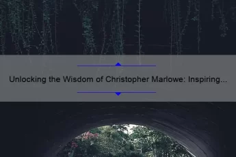 Unlocking the Wisdom of Christopher Marlowe: Inspiring Quotes, Fascinating Stories, and Practical Tips [Keyword: Christopher Marlowe Quotes]