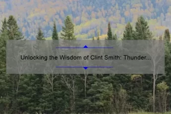 Unlocking the Wisdom of Clint Smith: Thunder Ranch Quotes for Tactical Training [Expert Tips and Stats]