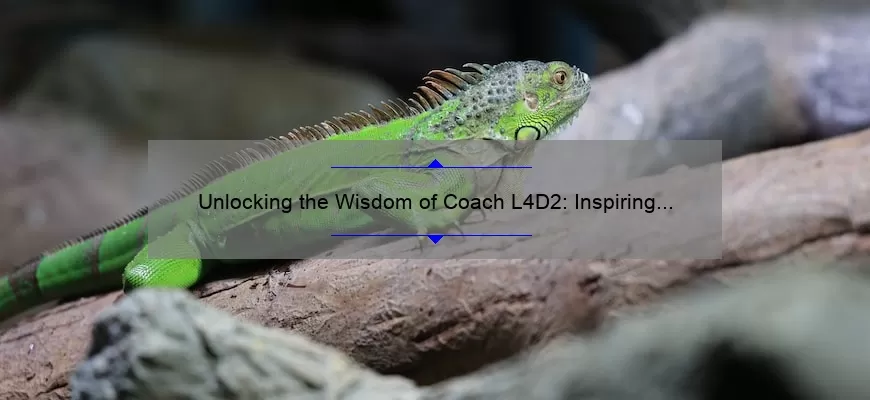 Unlocking the Wisdom of Coach L4D2: Inspiring Quotes, Tips, and Stats for Gamers [Expert Coach L4D2 Advice]