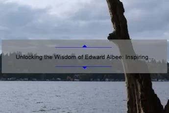 Unlocking the Wisdom of Edward Albee: Inspiring Quotes, Insights, and Solutions [For Writers and Theatre Lovers]