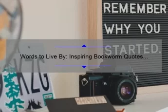 Words to Live By: Inspiring Bookworm Quotes for Every Reader